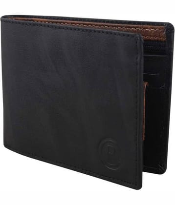 Classic World PU Printed Men's RFID Wallet With 8 Slots For Card ( Black , Pack of 1 )