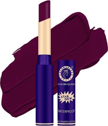 Colors Queen Queen Lips Matte Lipstick Waterproof with Smooth Application (Shade - 846)