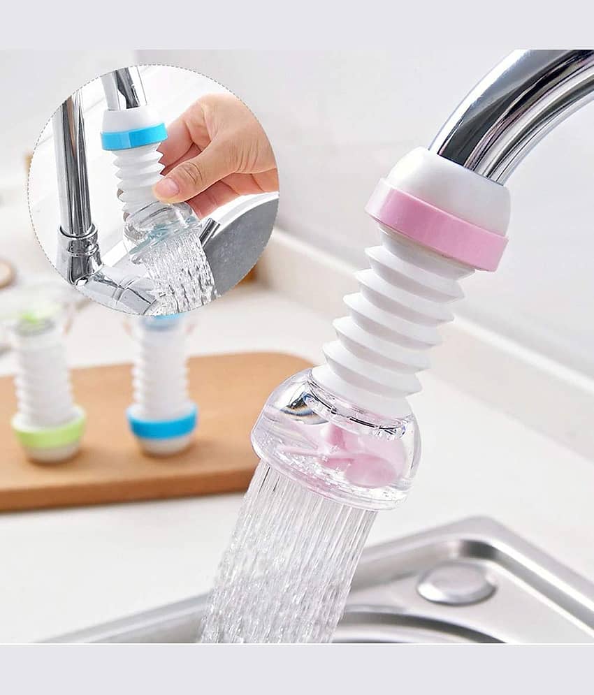 Splash-Proof Faucet Water-Saving Filter Shower Head Anti-Splash Stream Tap Sprayer for Kitchen Bathroom Bath Basin Sink (1 pcs)