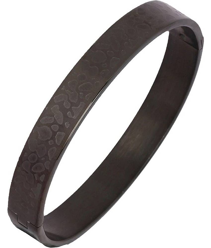 ZIVOM Black Stainless Steel Sikkhi Kadas