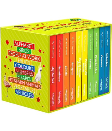 My First Little Librarian: Boxset of 10 Best Board Books for Kids [Board book]