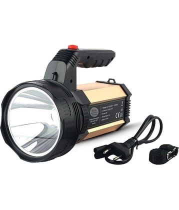 RENMAX - 8W Rechargeable Flashlight Torch ( Pack of 1 )