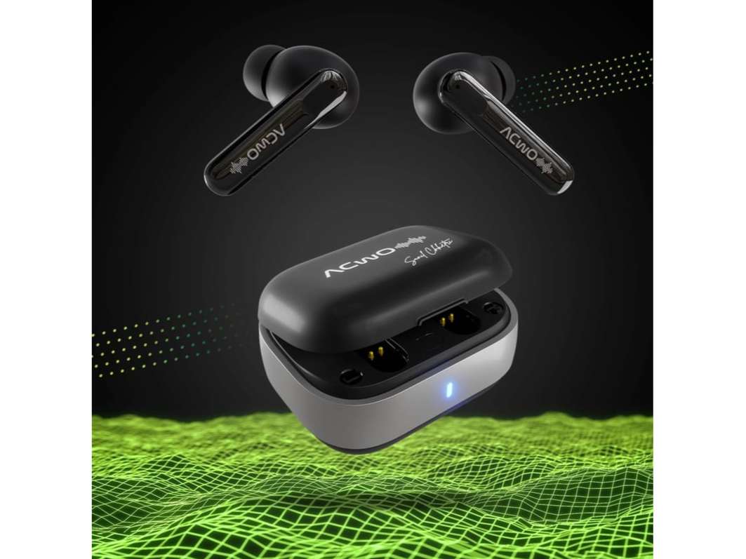 ACwO Decibel Chhetri Edition Earbuds - Platinum Black