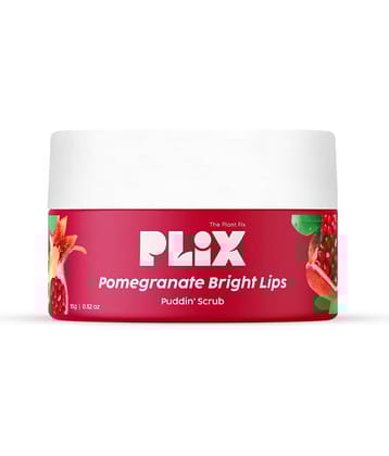 Plix Pomegranate Lip Exfoliating Scrub For Dark, Dry & Chapped LipsCocoa Butter & Vitamin E