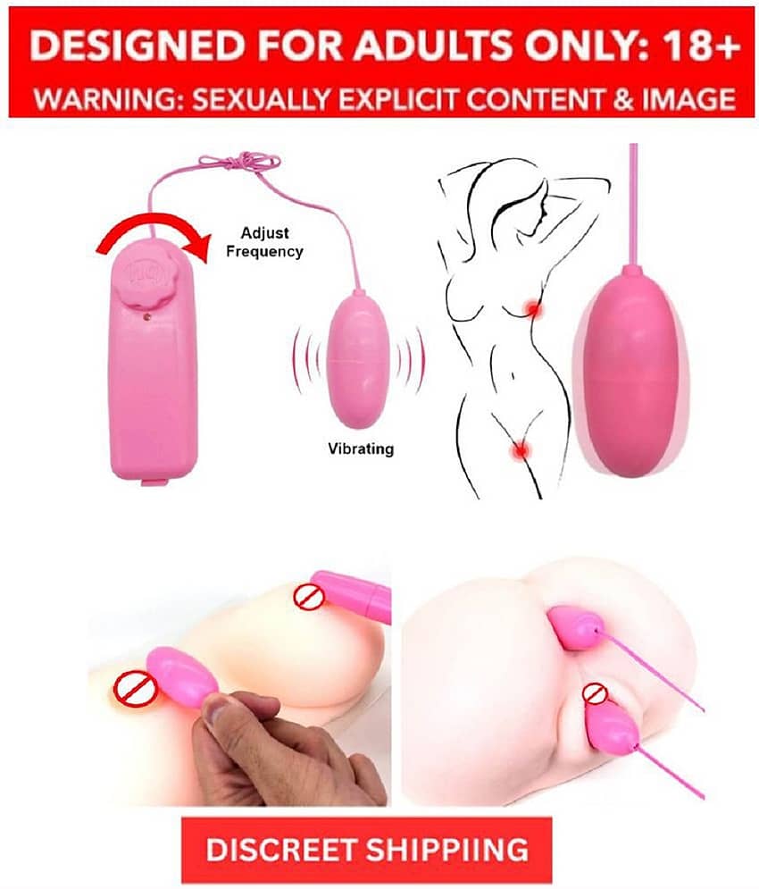 SR ENTERPRISE Happy Multi-Speed Single Mini Eggs Vibrating Massager Egg, Clitoris Stimulator Vibrator,