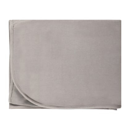 SMOKY GREY STRETCHY JERSEY SWADDLE BLANKET-NEWBORN (65cm X 90cm)
