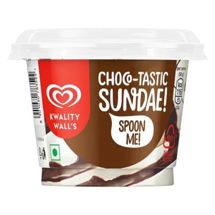 Kwality Wall's Chocolate Sundae Ice Cream 100 Ml