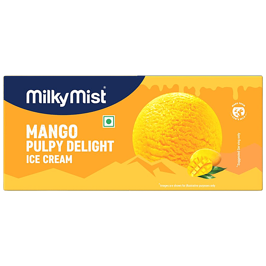 Milky Mist Mango Pulpy Delight Ice Cream, 750 ml