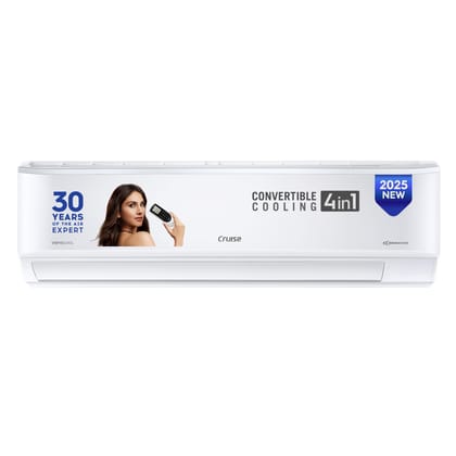 Cruise 2 Ton 3 Star Inverter Split AC with 7-Stage Air Filtration (100% Copper, Convertible 4-in-1, PM 2.5 Filter, Anti-Rust Technology, CWCVBM-VQ1W243, White) Cruise 2 Ton 3 Star Inverter Split AC with 7-Stage Air Filtration (100% Copper, Convertible 4-