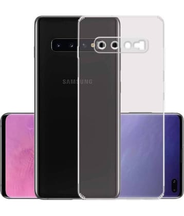 VAKIBO Plain Cases Compatible For Rubber Samsung Galaxy S10 ( Pack of 1 )