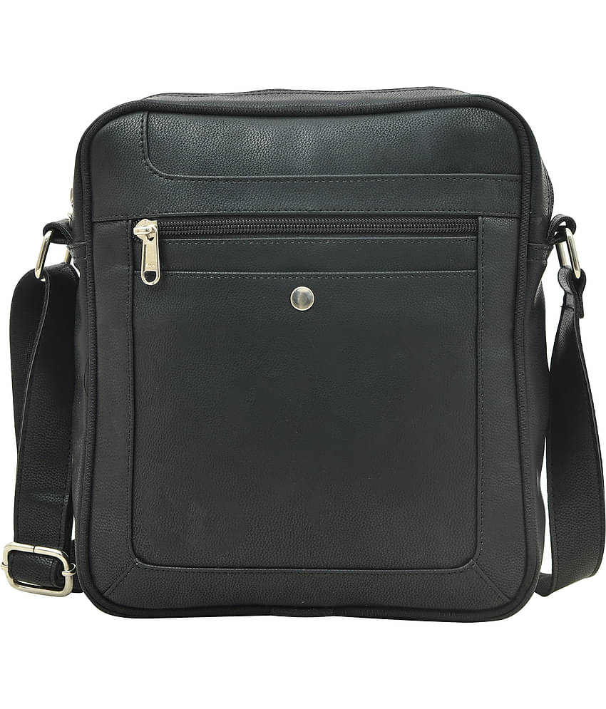 MATRICE 793 Black P.U. Casual Messenger Bag