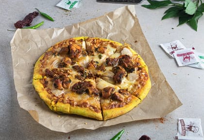 Fully loaded meat lovers pizza