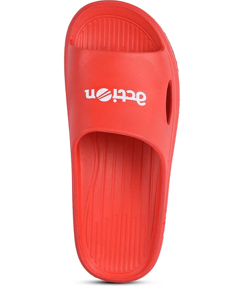 Action Red Women's Slide Flip Flop