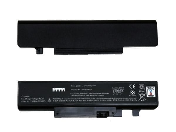 Laptop Battery For Lenovo Y460 – IdeaPad Y460A, Y560A, Y560 Laptops , 11.1V 6 Cells 4400mAh – Compatible