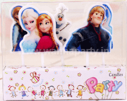Frozen Candle - 5PC - Party and Festive Needs | Buy online on ZillyBuy