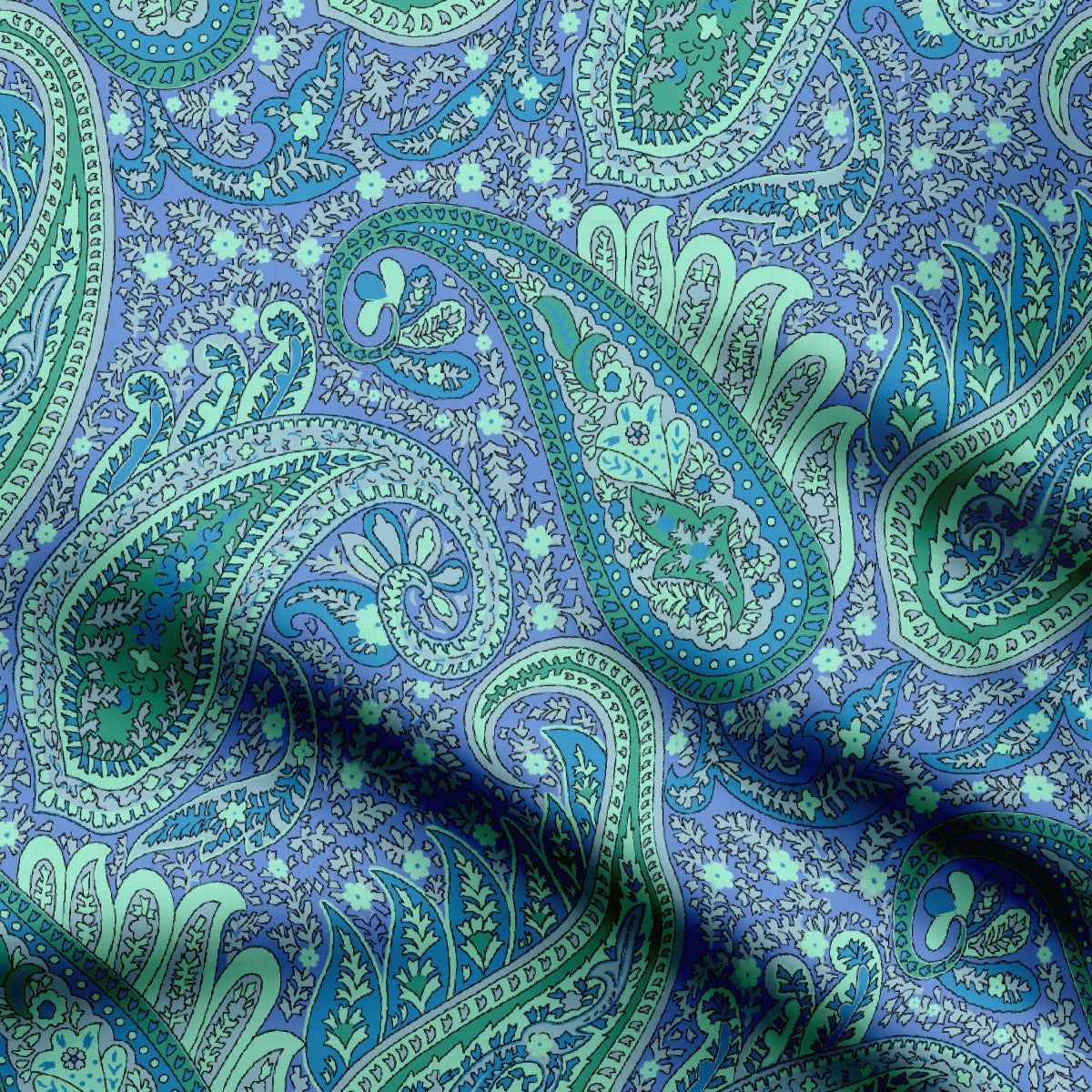 Mango Paisley-Cotton