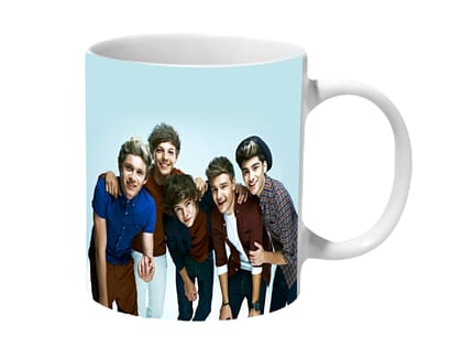Multicolor One Direction Wallpaper Ceramic Mug
