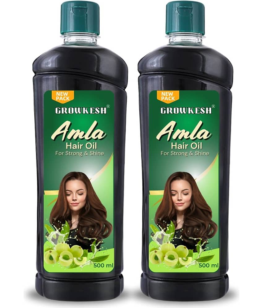 Growkesh Anti Dandruff Amla Oil 1000ml ( Pack of 2 )