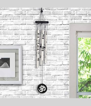 PAYSTORE - Aluminium Om Wind Chime ( Pack of 1 )