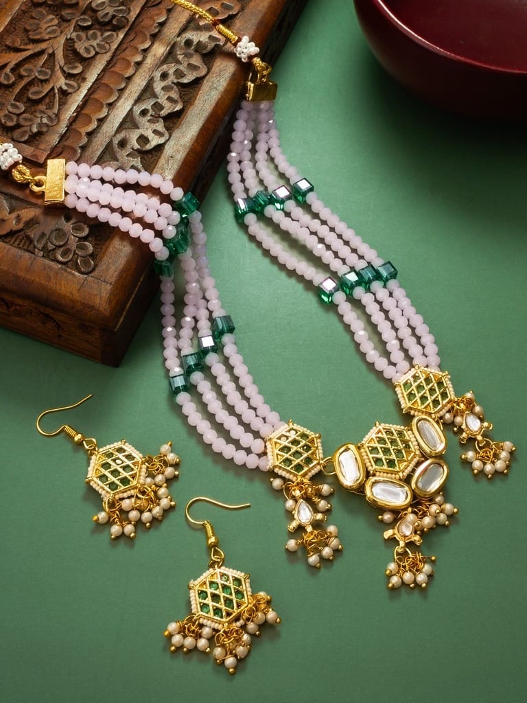Morison Golden Aura Necklace Set Embrace the Light - Jewellery Sets | Buy online on ZillyBuy