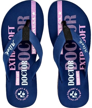 Altek Navy Blue Women's Slipper