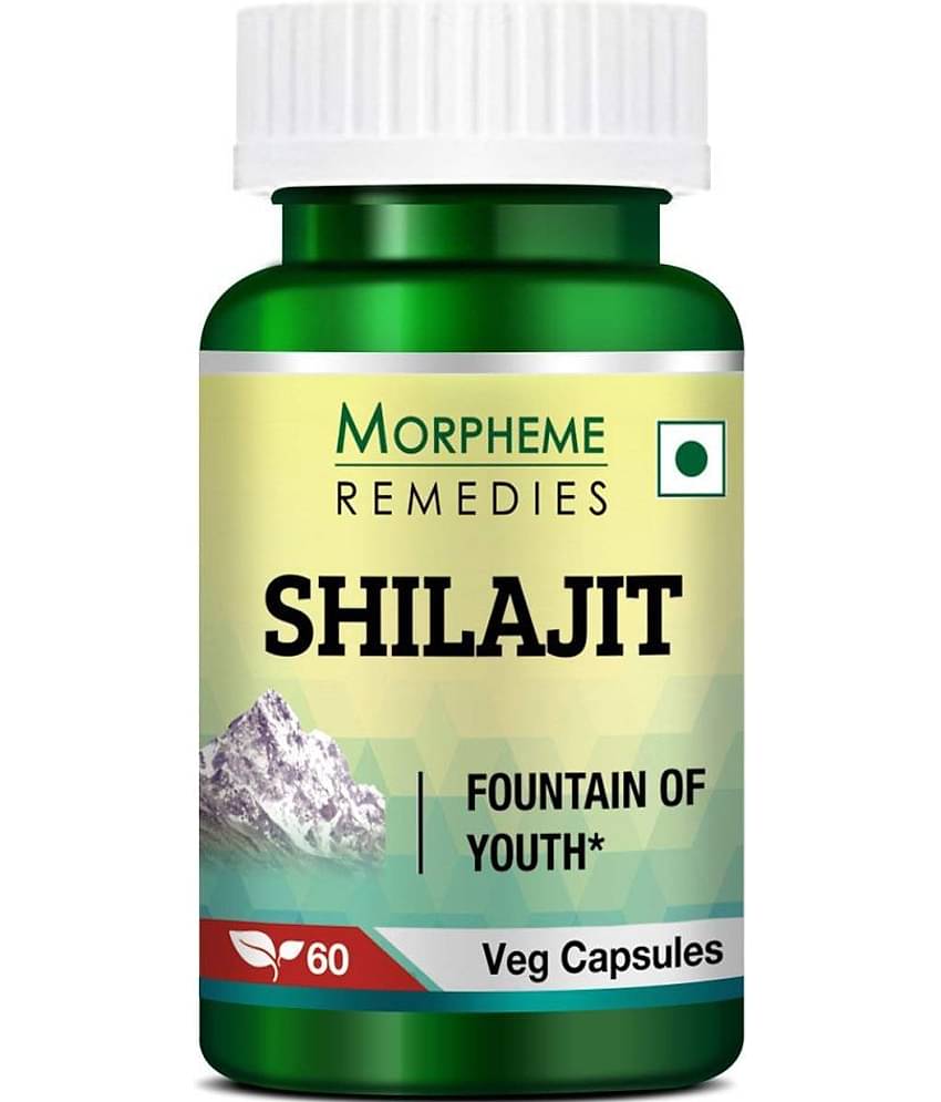 Morpheme Remedies Shilajit 500mg Extract   Capsule 60 no.s