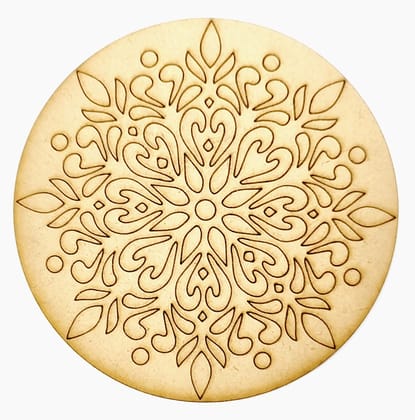 Brand Zero Pre Marked MDF Base - Design 2023 - Select Your Preference Of Size & Thickness