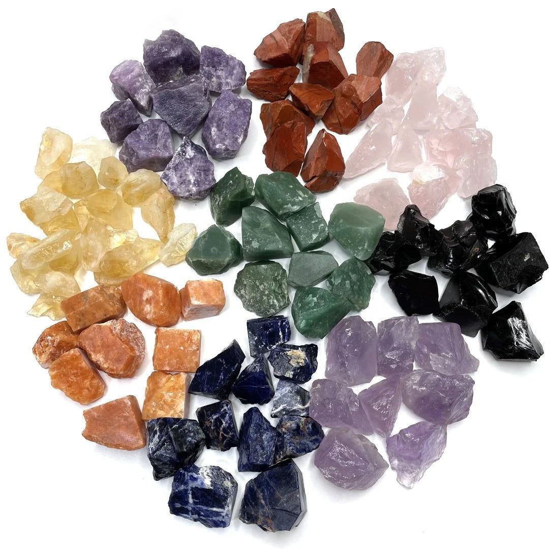 Wholesale Natural Raw Stone Rose Quartz Crystal Stone Spiritual Jewelry for Meditation