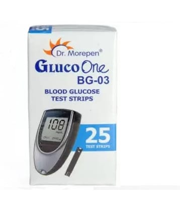 Dr. Morepen BG-03 25 Test Strips 25 Test Strips