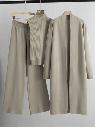 Cajun three piece tracksuit-Grey / XS