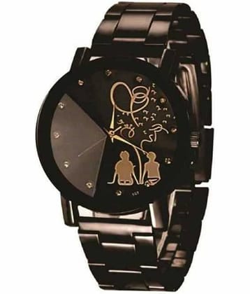 newmen - Brown Stainless Steel Analog Men's Watch