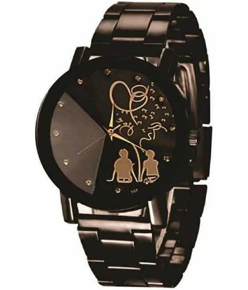 newmen - Brown Stainless Steel Analog Men's Watch