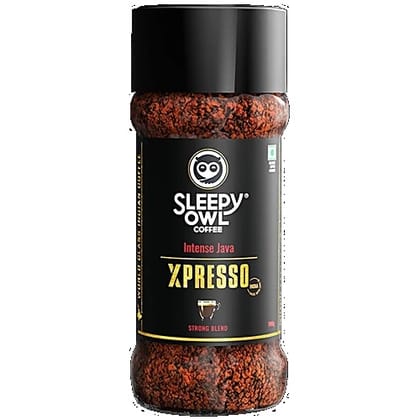 Sleepy Owl Intense Java Xpresso Strong Blend Instant Coffee, 2 g (Pouch)