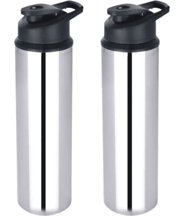 ATROCK - Stainless Steel Silver 900 mL Sipper ( Pack of 2 )