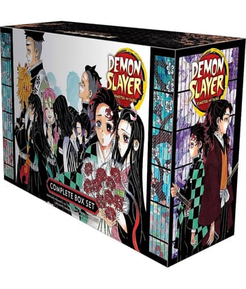 DEMONSLAYER COMPLETE BOX SET: Includes volumes 1-23 with premium (Demon Slayer: Kimetsu no Yaiba) Paperback – Import, 9 November 2021