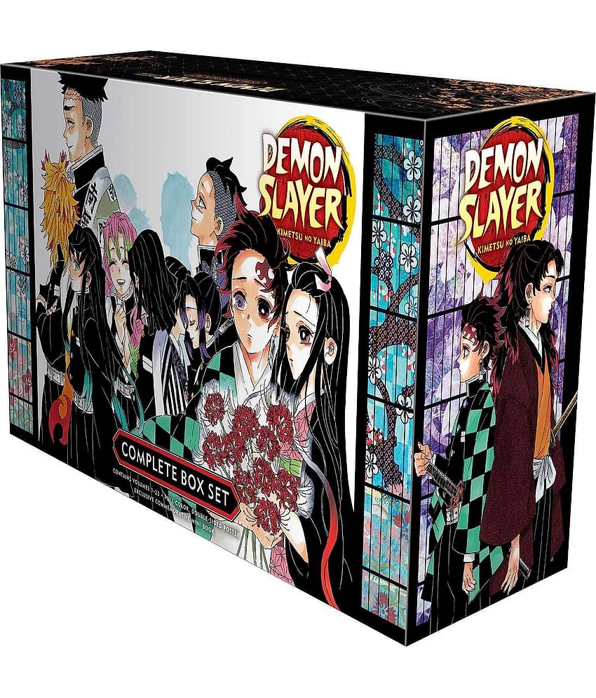 DEMONSLAYER COMPLETE BOX SET: Includes volumes 1-23 with premium (Demon Slayer: Kimetsu no Yaiba) Paperback – Import, 9 November 2021