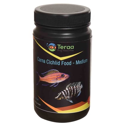Teraa Carna Cichlid Food (Medium), 200 gm