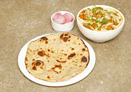 3 Roti With Chicken Rogan Josh [Quarter]