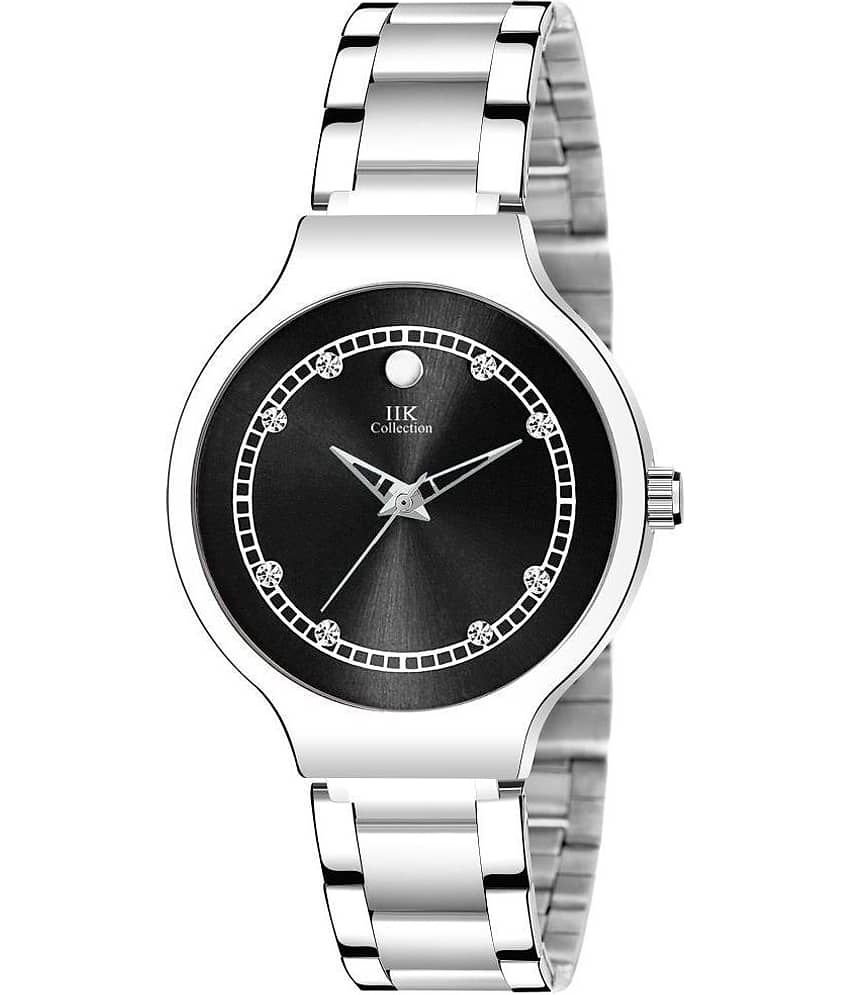 IIK COLLECTION - Silver Stainless Steel Analog Womens Watch