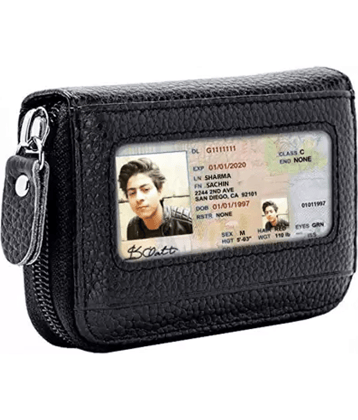 JGG JAIN GIFT GALLERY - Leather Card Holder ( Pack 1 )