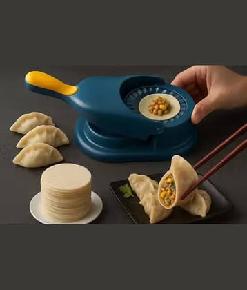 analog kitchenware 2 in 1 Skin Dumpling Puri Press / Samosa / Ghughra / Gujiya /Momo's Maker Machine Set Of 1 PIC