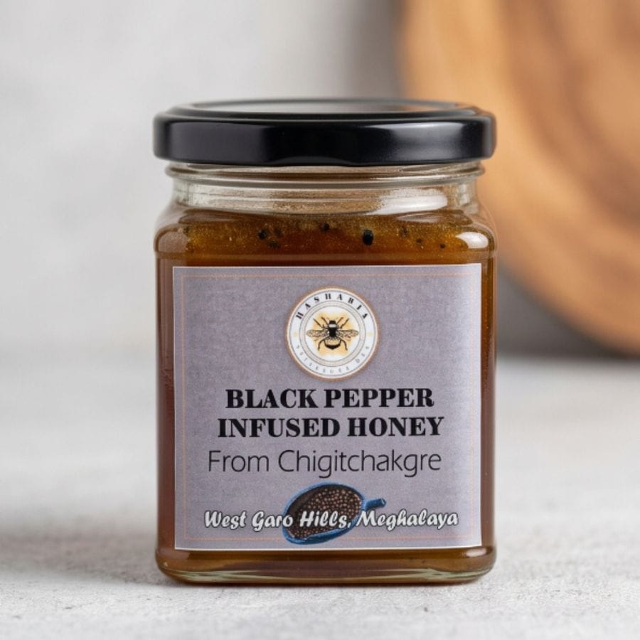 Hashabia Black Pepper Infused Honey - 200 mL