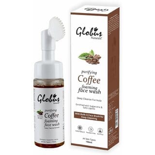 Globus Naturals Brush Coffee Face wash 150 ml