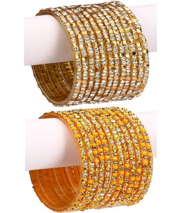 Afast Designer Wedding Fancy Glass Bangle Set For Party, Marriage, Function And Daily Use