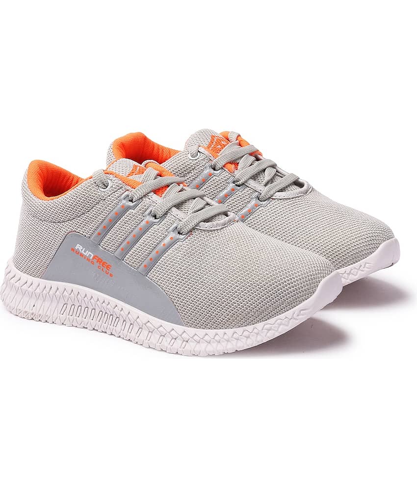 Hotspot - Grey Boy's Running Shoes ( 1 Pair )