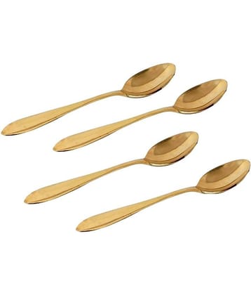 A & H ENTERPRISES - Brass Brass Table Spoon ( Pack of 4 )