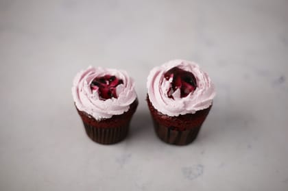 Blueberry cupcakes