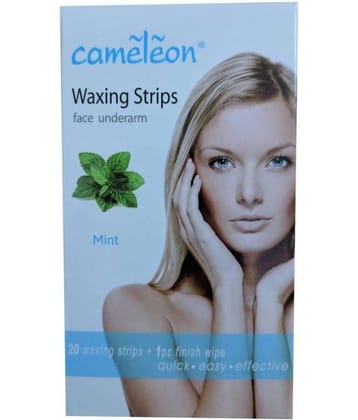 Cameleon Waxing strips (Face, underarm) Strips Wax Strips for 20 Pcs