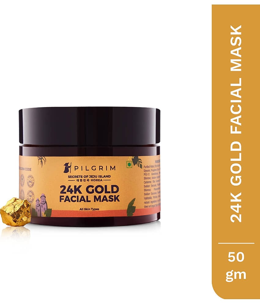 Pilgrim 24Kgold Facial Mask Face Mask,50gm