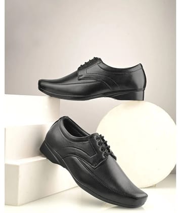 Port Black Men's Derby Formal Shoes - None